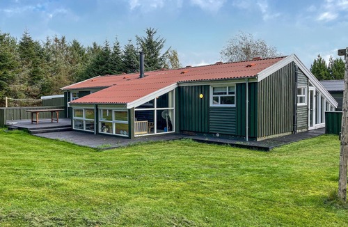 Hals House | Beautiful home in Hals with sauna