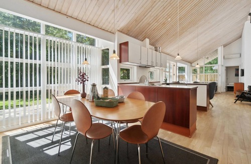 Hasle House | Beautiful home in Hasle with sauna