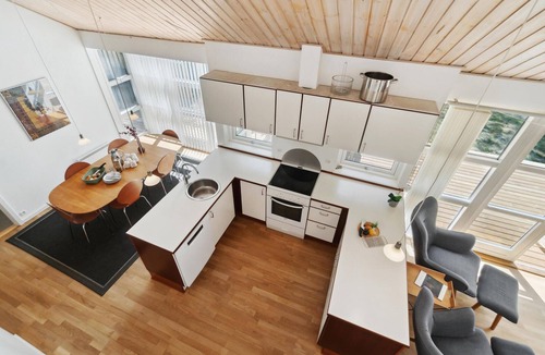 Hasle House | Beautiful home in Hasle with sauna