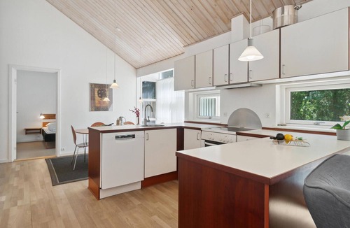 Hasle House | Beautiful home in Hasle with sauna