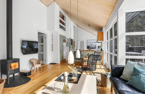 Hasle House | Beautiful home in Hasle with sauna