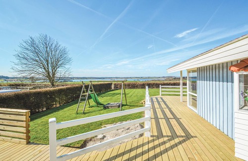 Hejlsminde Strand House | Beautiful home in Hejls with sauna