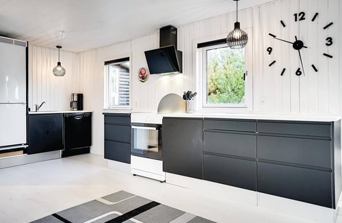 Henne Strand House | Beautiful home in Henne with sauna