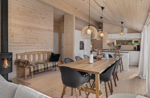 Hojby House | Beautiful home in Højby with sauna