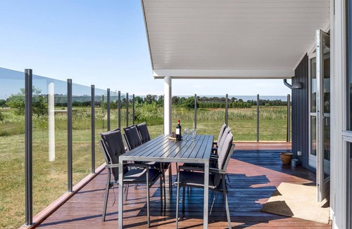 Bratten Strand House | Beautiful home in Jerup with lake view