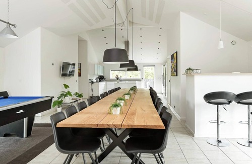 Jerup House | Beautiful home in Jerup with sauna