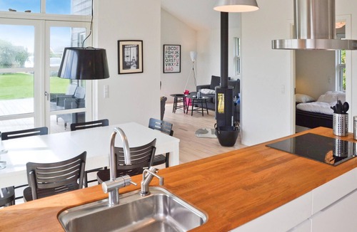Lokken House | Beautiful home in Løkken with sauna