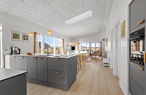 Lokken House | Beautiful home in Løkken with sauna