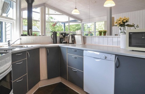 Houstrup House | Beautiful home in Nørre Nebel with sauna