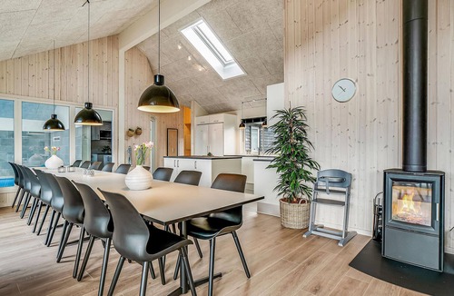 Houstrup House | Beautiful home in Nørre Nebel with sauna