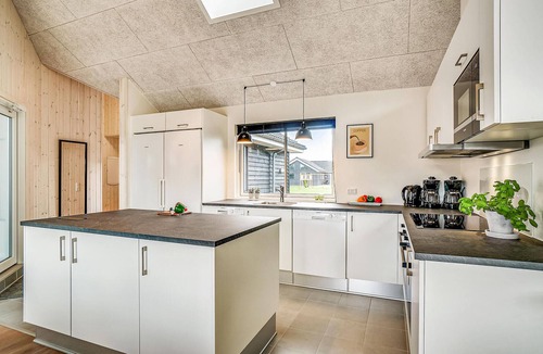 Houstrup House | Beautiful home in Nørre Nebel with sauna