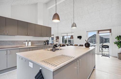 Houstrup House | Beautiful home in Nørre Nebel with sauna