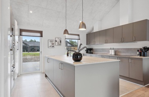 Houstrup House | Beautiful home in Nørre Nebel with sauna