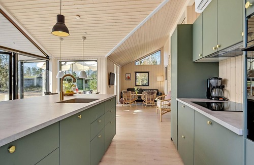 Ørsted House | Beautiful home in ørsted with sauna