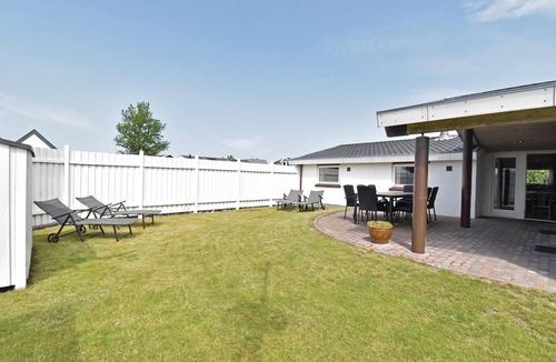 Tørresø House | Beautiful home in Otterup with sauna