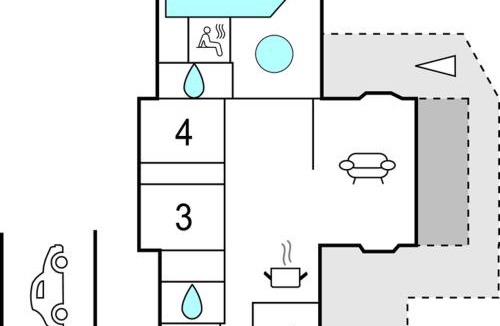 Rømø Kirkeby House | Beautiful Home In Rømø With Sauna