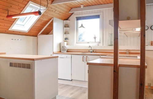 Klegod Strand House | Beautiful home in Ringkøbing with sauna