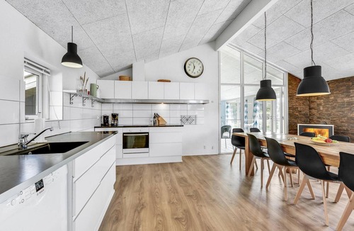 Klegod Strand House | Beautiful home in Ringkøbing with sauna