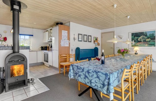 Sondervig House | Beautiful home in Ringkøbing with sauna