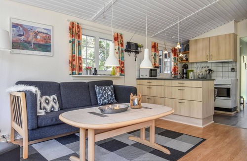Lodbjerg Hede House | Beautiful home in Ringkøbing with sauna