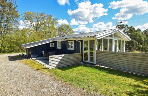 Lodbjerg Hede House | Beautiful home in Ringkøbing with sauna