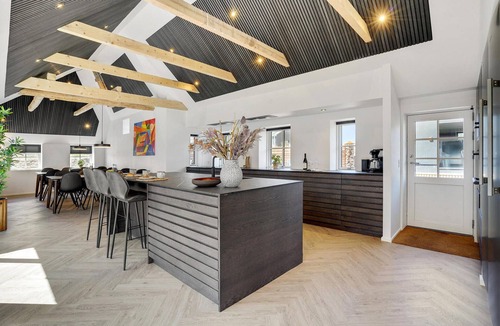 Houvig Strand House | Beautiful home in Ringkøbing with sauna