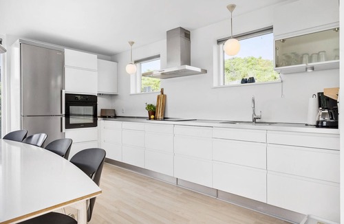 Sondervig House | Beautiful home in Ringkøbing with sauna