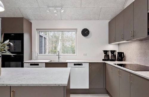 Lodbjerg Hede House | Beautiful home in Ringkøbing with sauna