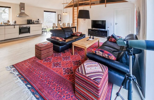 Skjern House | Beautiful home in Skjern with sauna
