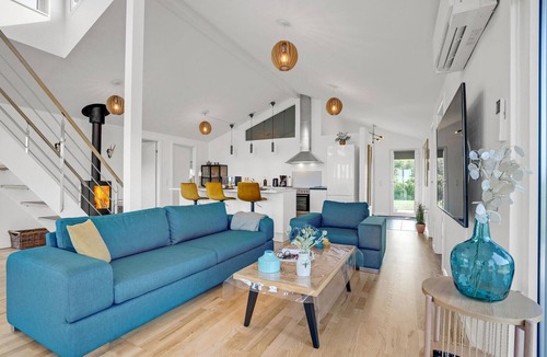 Skjern House | Beautiful home in Skjern with sauna