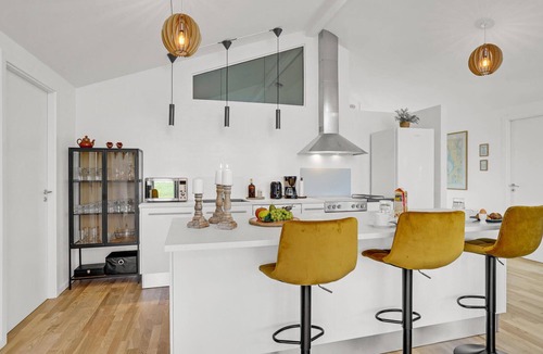 Skjern House | Beautiful home in Skjern with sauna