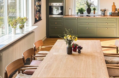Stenbjerg House | Beautiful home in Snedsted with sauna