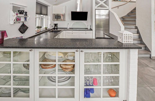 Skovmose House | Beautiful home in Sydals with sauna