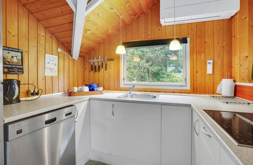 Skovmose House | Beautiful home in Sydals with sauna