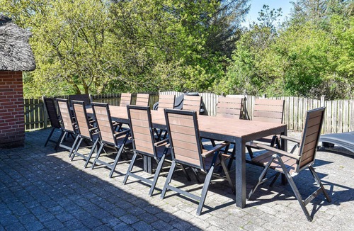 Øhuse House | Beautiful home in Ulfborg with sauna
