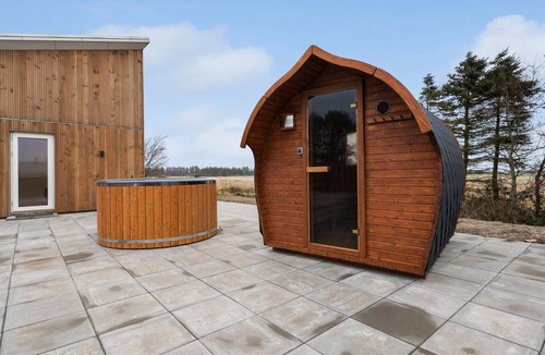 Nørre Fjand House | Beautiful home in Ulfborg with sauna