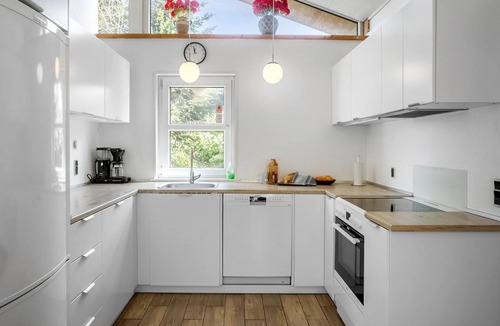 Bøtø By House | Beautiful home in Væggerløse with sauna