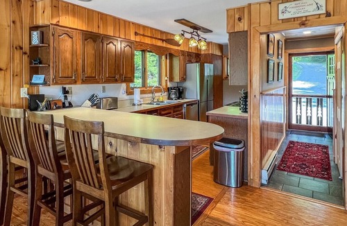 Town of Webb House | Beautiful Home on 4th Lake with Gorgeous Lake Views & Private Dock
