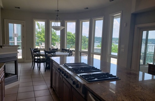 Sunrise Beach House | Beautiful Home on a Point Private Pool, Hot Tub and Boat Dock