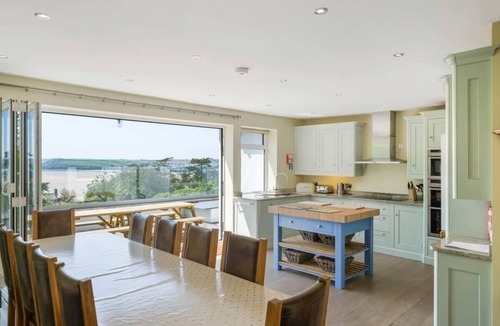 Rock House | Beautiful Home with Pool Overlooking Camel Estuary