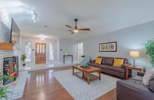 Hidden Forest House | Beautiful Home with Sunroom, Gameroom, Yard & BBQ