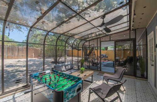 Hidden Forest House | Beautiful Home with Sunroom, Gameroom, Yard & BBQ