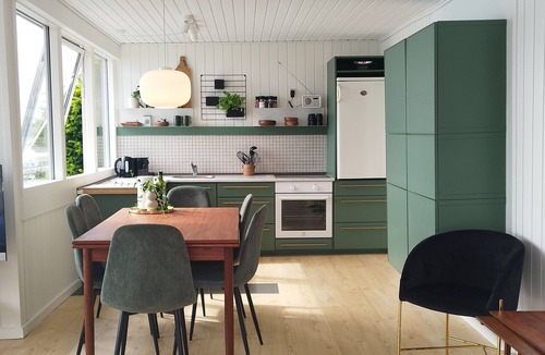 Erslev House | Beautiful house of 45 m2 in the first row facing the Limfjord .