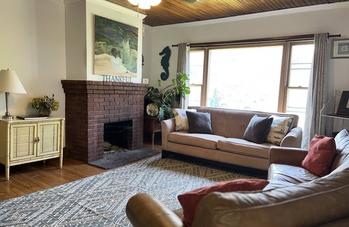 Charlotte House | Beautiful Lake home, Private Beach with a 5-minute walk to the Public Beach Area