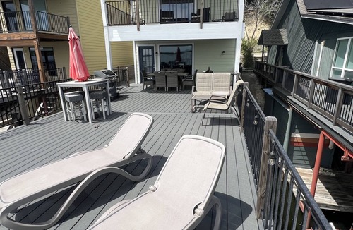 Granbury Ski Chalet | Beautiful Lake Views in this 2 story Chalet with Boat Slip!