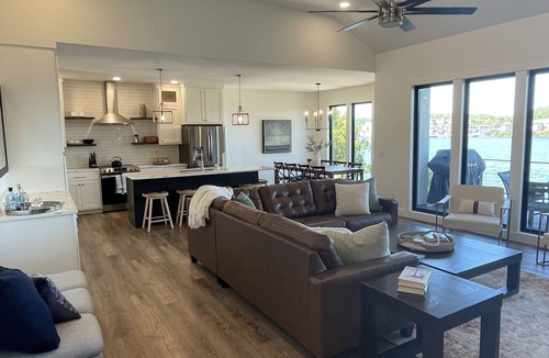 Osage Beach House | Beautiful Lakefront Home w/Private Pool, Dock & Amazing Views