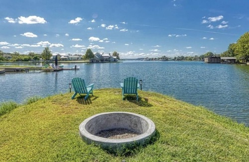 Granite Shoals House | Beautiful lakefront home with boat dock