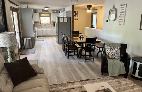 Big Creek House | Beautiful Lakefront House, Dock w/Covered Slip in Protected Cove, Few Steps