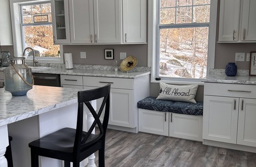 Lucerne-in-Maine House | Beautiful Lakefront Home on Phillips Lake