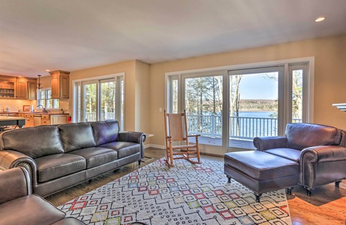 Swartswood House | Beautiful Lakefront Retreat w/Deck & Views!